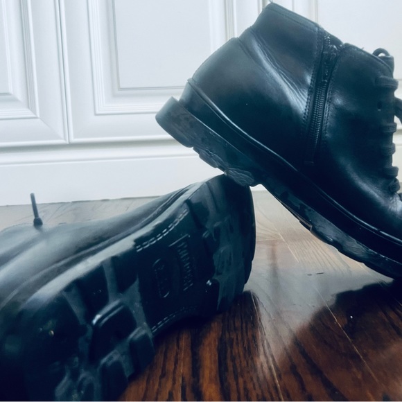 Camper leather sneakers/ankle black boot  size 39 in good condition. - Picture 4 of 6